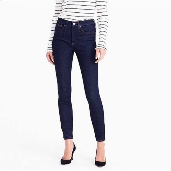 J Crew 9” High Rise Skinny Jeans 27/30 - Picture 7 of 8